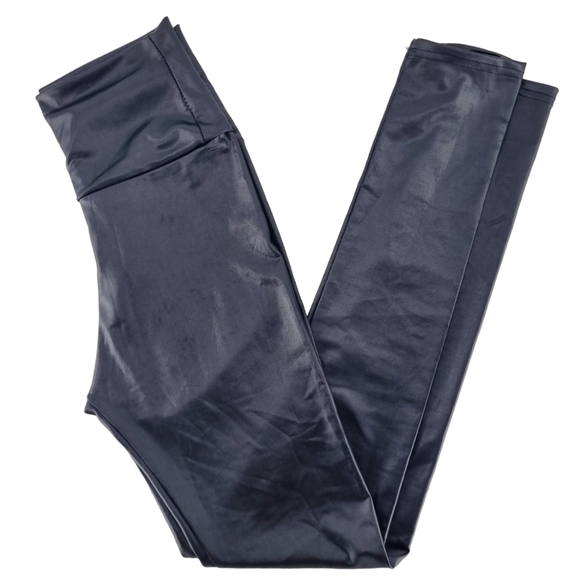 Oh Concept Women's Black High Waist Leggings Size One Size - Picture 2 of 9